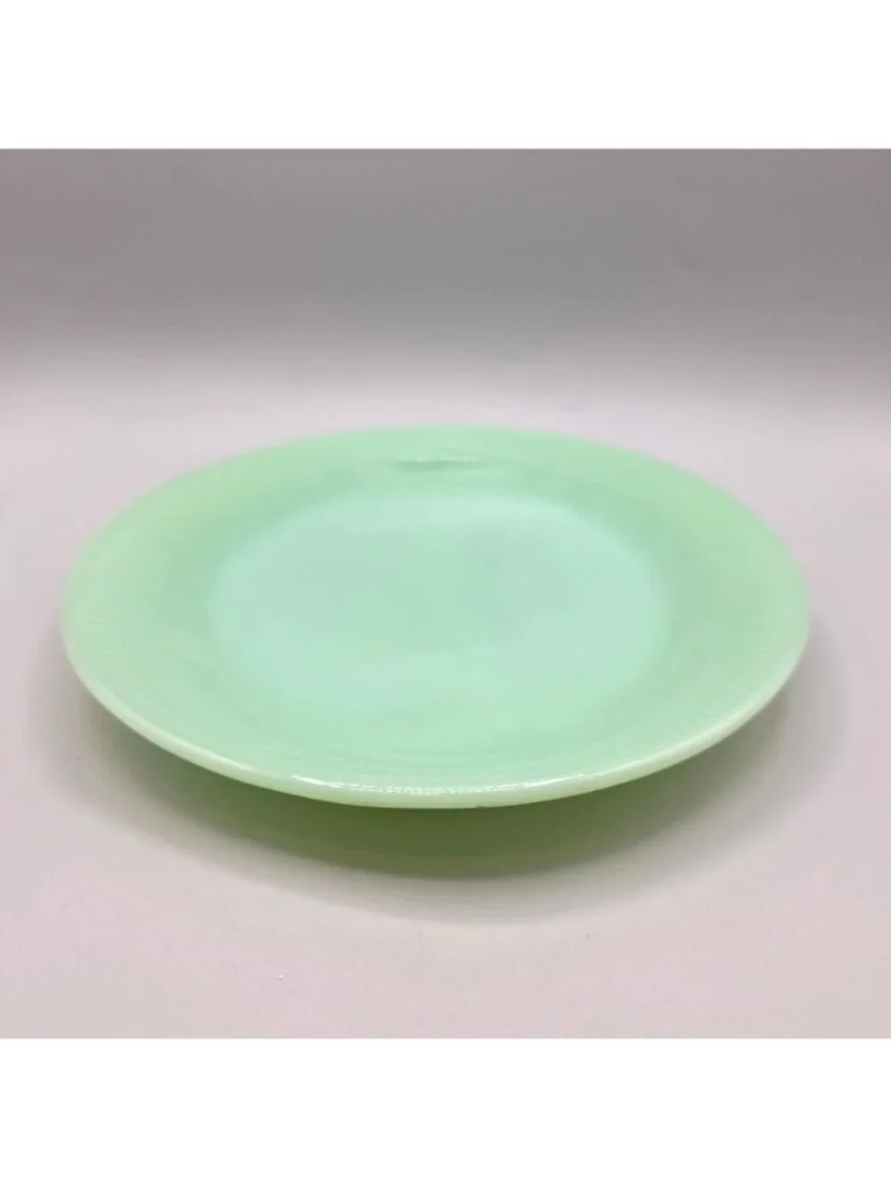 Fire-King Jane Ray Jadeite Green Glass Oval Serving Platter 12